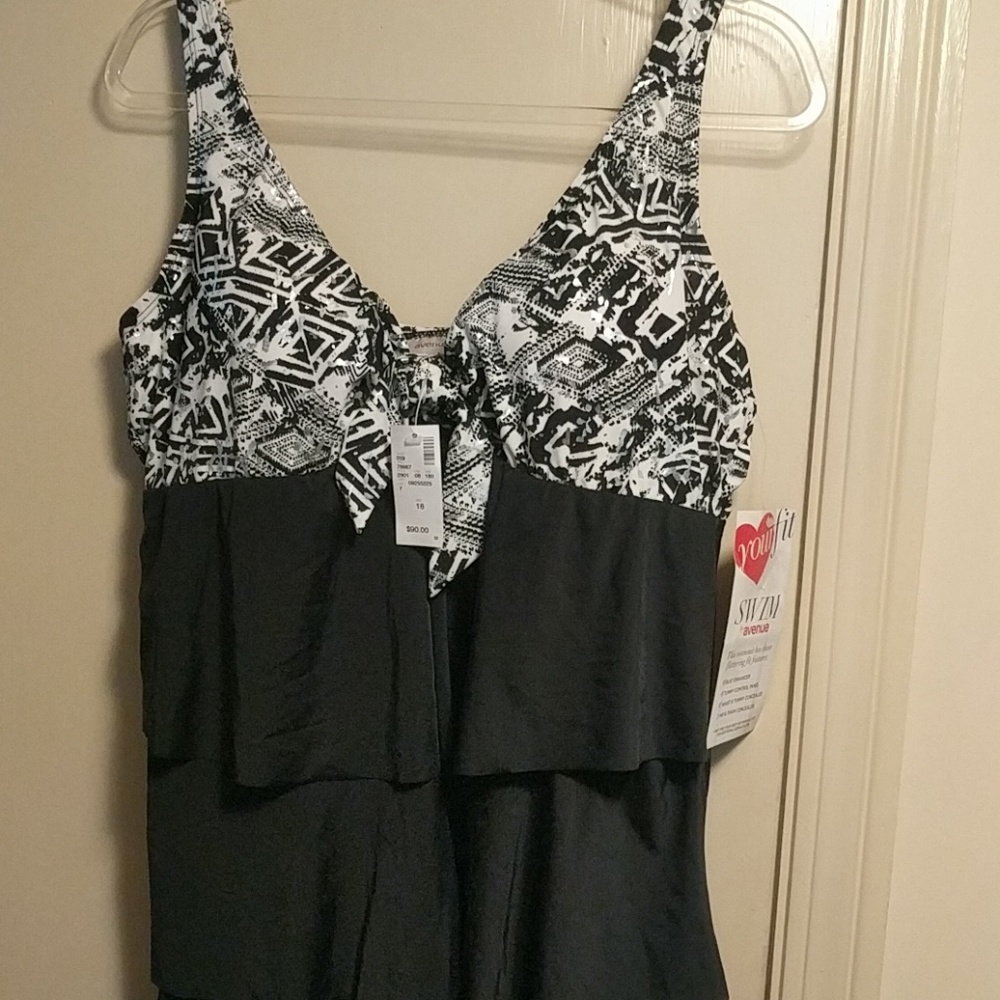 One Piece Bathing Suit Size 18